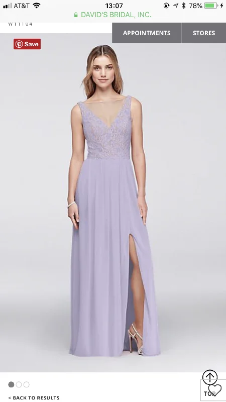 Bargain Bin David's Bridal W11104