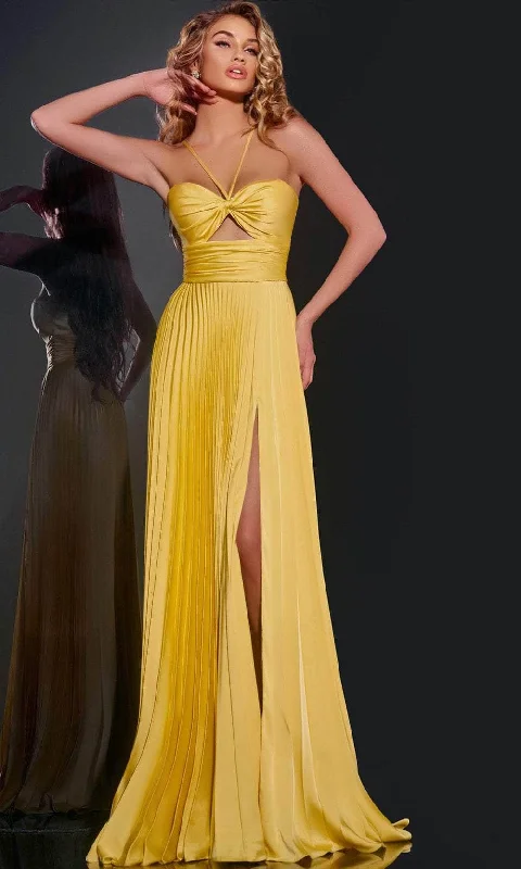 Don’t Miss Out Jovani 42971 - Cross Strap Cutout Prom Dress