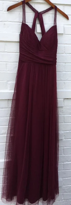 New Deals David's Bridal #Levkoff Crisscross Strap English Net A-Line Gown