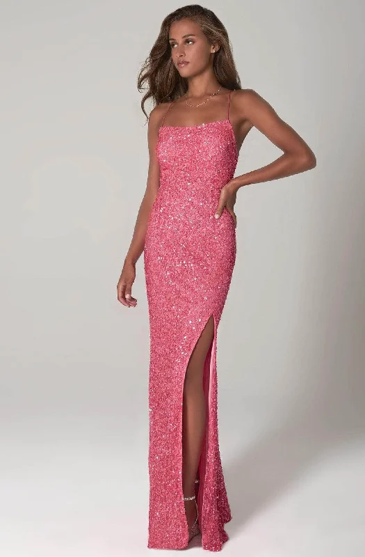 Deal Dash SCALA - 60100 Scoop Neck Column Dress