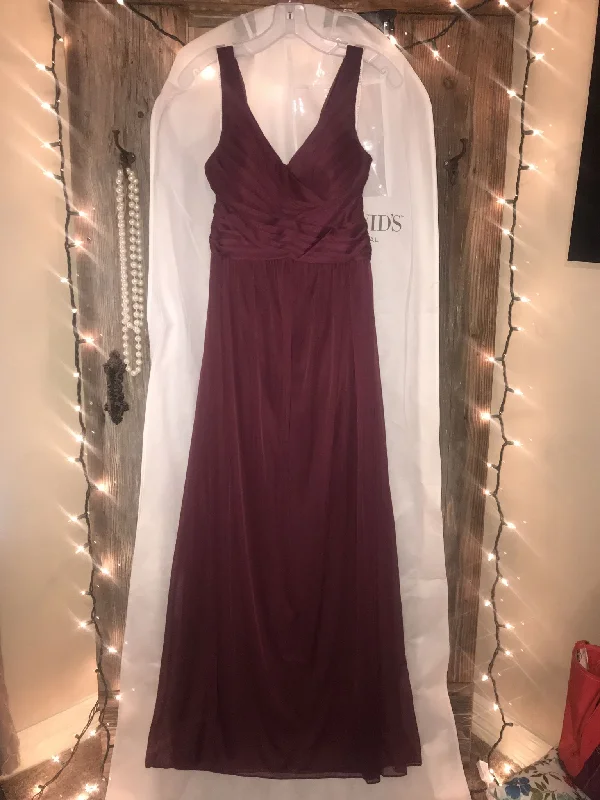 Crazy Deals David's Bridal W10974 Wine