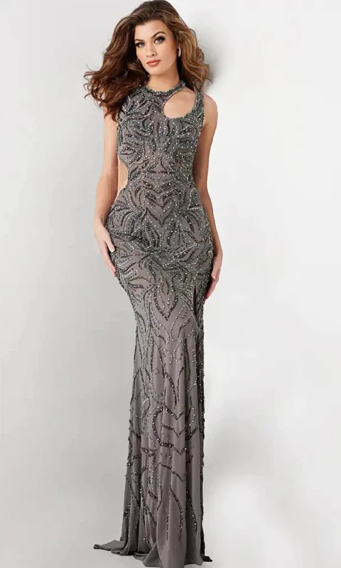 Deal Explosion Jovani 25692 - Sleeveless Embellished Prom Dress