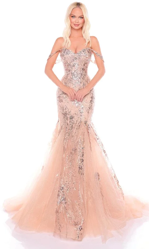 Final Clearance Amarra 88132 - Embellished Sweetheart Neck Prom Gown