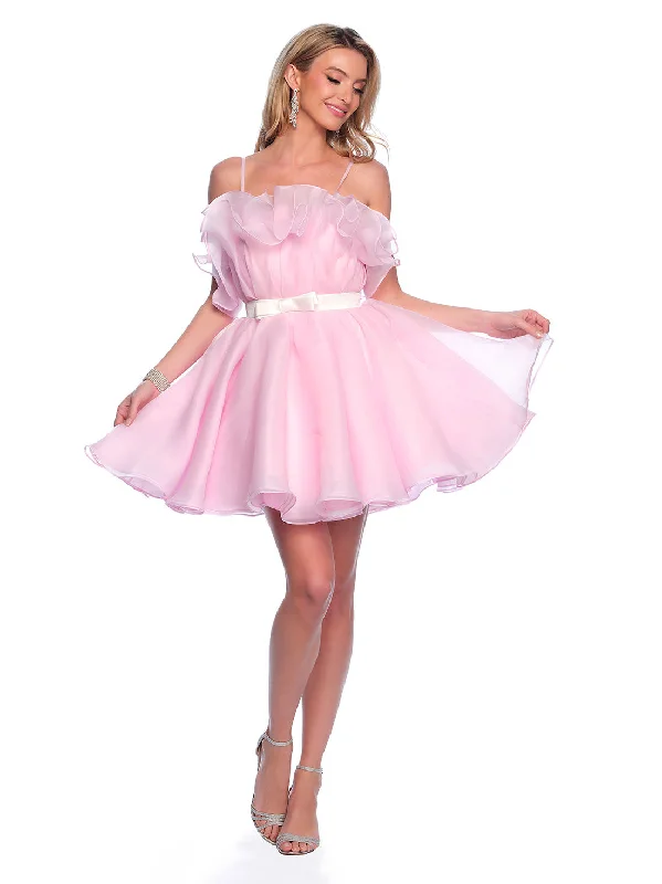 Midnight Sale Short Cocktail Dress by Dave and Johnny 11730