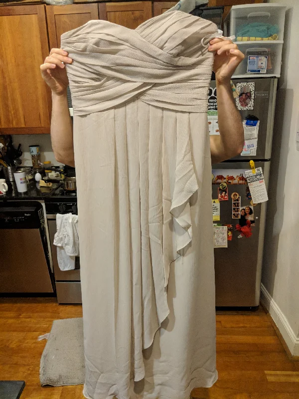 Flash Sale David's Bridal W10840BISCOTTI