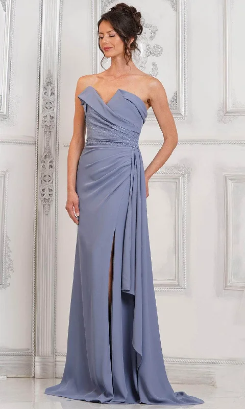 Don’t Miss Out Marsoni by Colors MV1304 - V-Neck Ruched Bodice Prom Dress