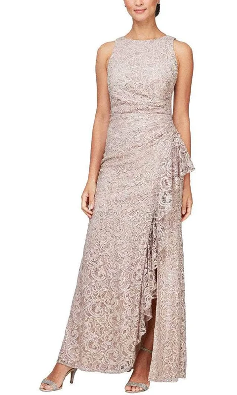 Weekend Deal Alex Evenings - 82122434 Sequin Sleeveless Long Dress