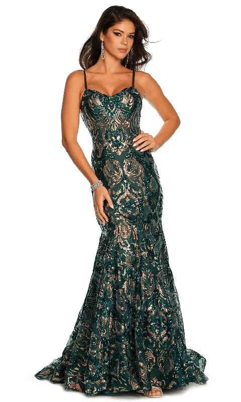 Buy More, Save More Dave & Johnny 11225 - Sweetheart Embroidered Sequin Prom Gown