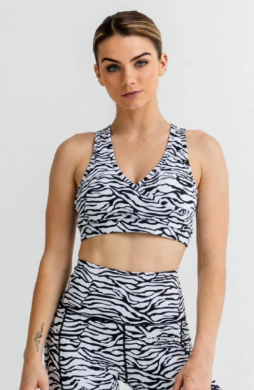 Don't Miss Jungle Sports Bra - Zebra