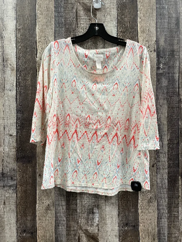 Weekend Deal Top 3/4 Sleeve By Chicos  Size: M