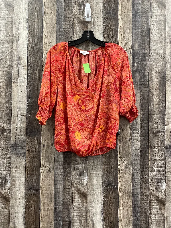 Discount Mania Top Long Sleeve By Evereve  Size: S