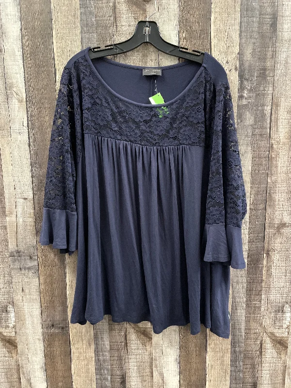 YEAR-End Sale Top Long Sleeve By Lane Bryant  Size: 2x (22/24)