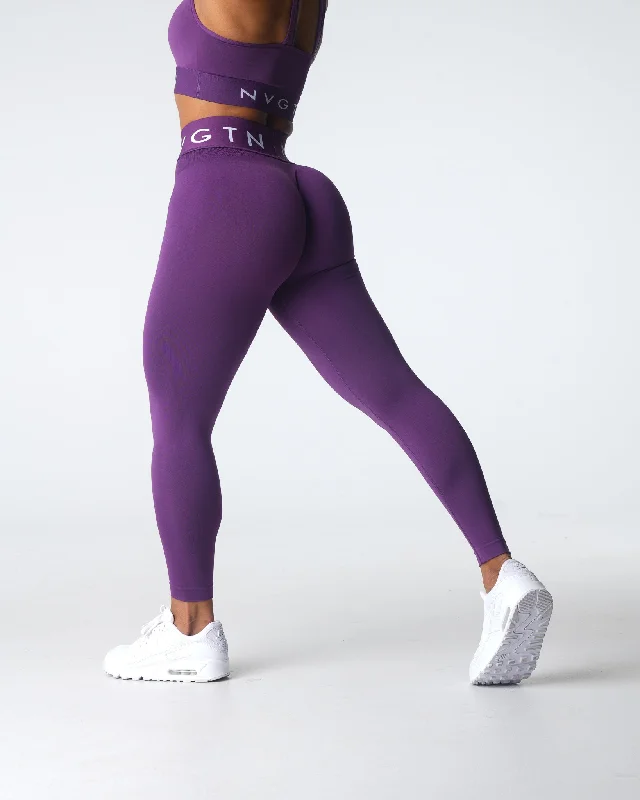 Seasonal Clearance Amethyst Sport Seamless Leggings