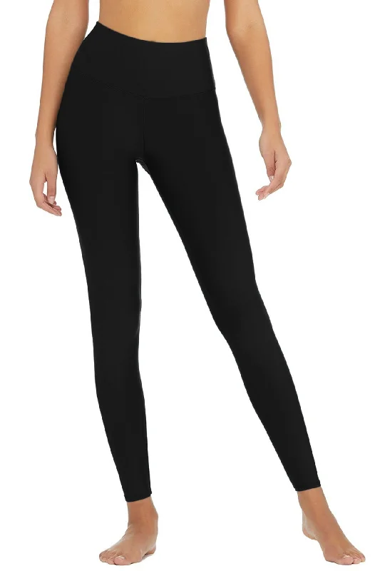 Deal Dash Black Recycled Lucy Performance Leggings Yoga Pants - Women