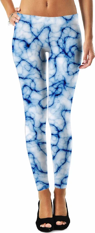 Big Discounts Blue Vein Ice Women's Leggings