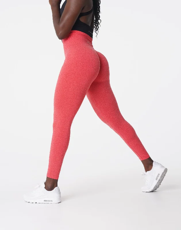 Don't Wait Candy Apple NV Seamless Leggings