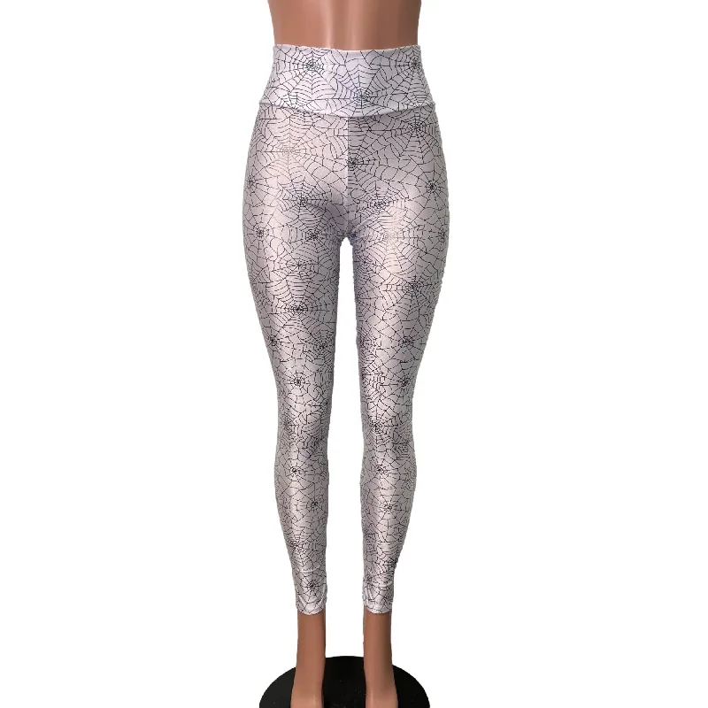 Daily Specials Spider Web Leggings/Tights - Choose Your Rise