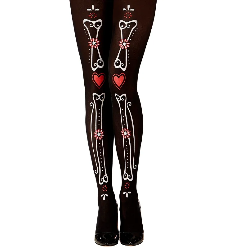 Online Specials Dia De Los Muertos Tights