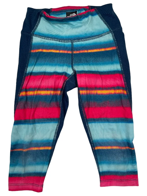 Huge Discounts Girls Multi Colored Crop Leggings