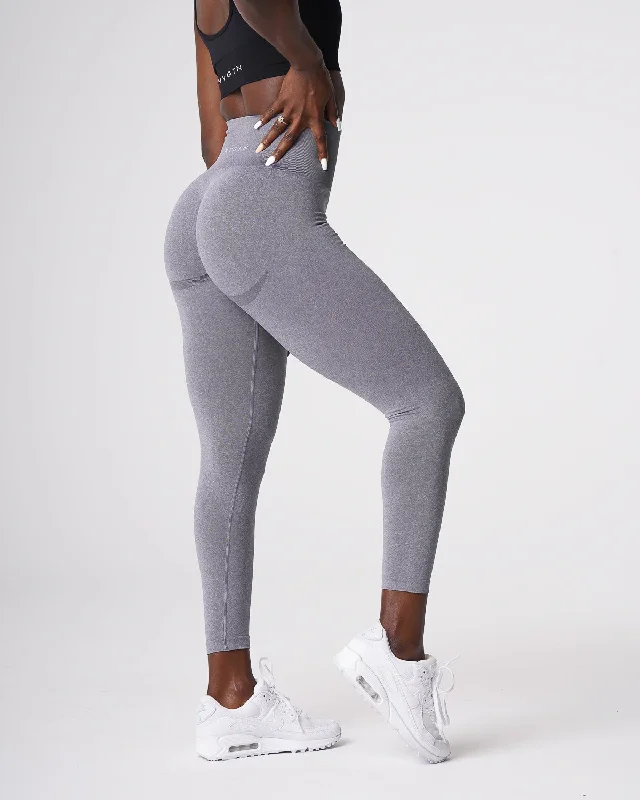 Huge Savings Grey Curve Seamless Leggings