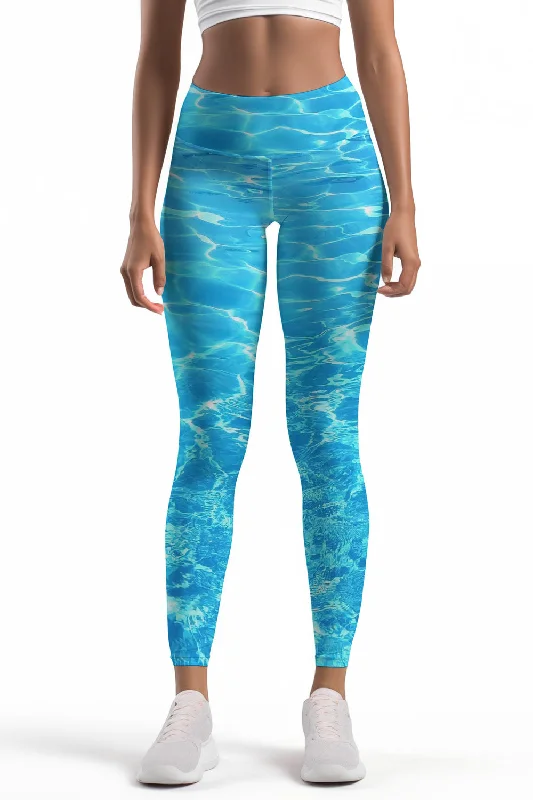Seasonal Sale Harmony Song Lucy Printed Performance Leggings - Women
