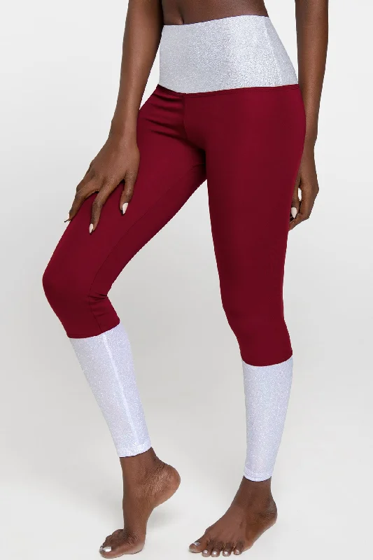 Factory Direct Sale Holographic White Lucy Scarlet Performance Leggings Yoga Pants - Women Factory Direct Sale Holographic White Lucy Scarlet Performance Leggings Yoga Pants - Women
