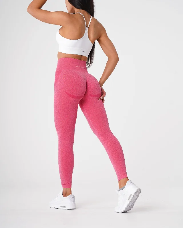 Weekend Flash Sale Hot Pink Contour Seamless Leggings