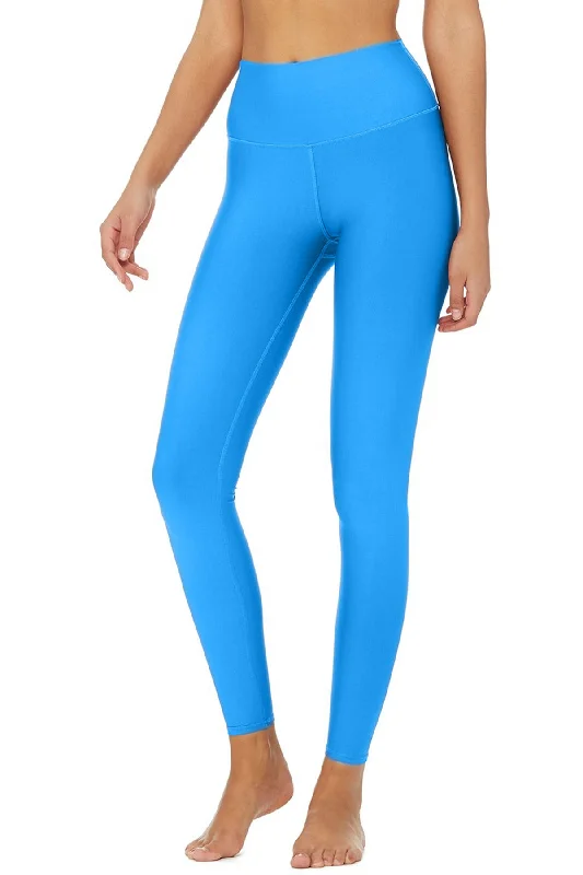 Price Slash Light Blue UV 50+ Lucy Performance Leggings Yoga Pants - Women