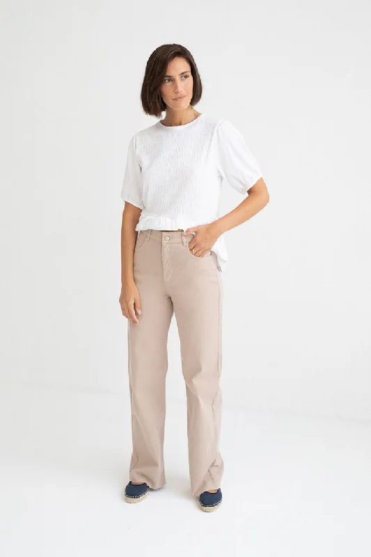 Deal Zone Mus & Bombon Powan Jeans - Beige