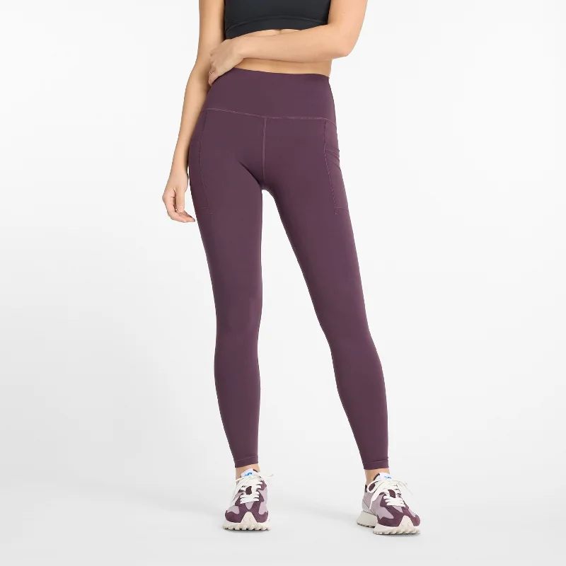 YEAR-End Sale New Balance Women's NB Sleek Pocket High Rise Legging 27"