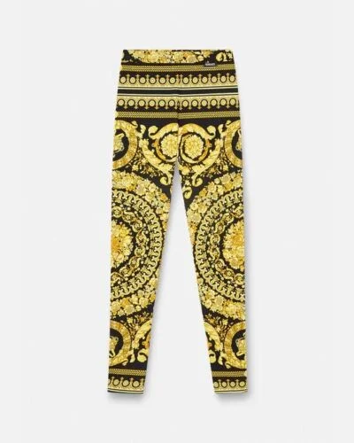 Now or Never New Versace BAROCCO Heritage Print Women Leggings  Retail-$1025