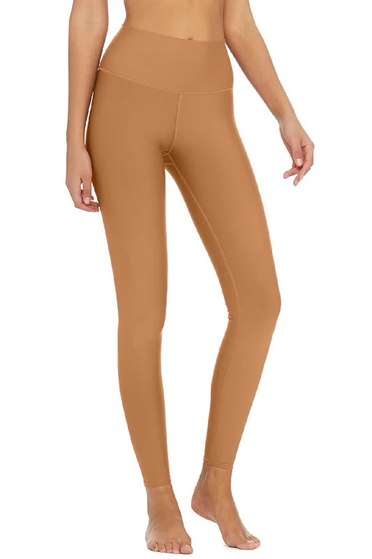 Weekend Deal Nude UV 50+ Lucy Beige Performance Leggings Yoga Pants - Women