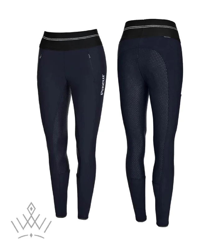 Year-End Sale Pikeur Gia Grip Winter Softshell Ladies Athleisure Breeches 245856