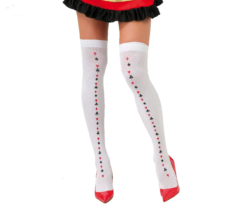 Stock Clearance Playing Card Alice Tights