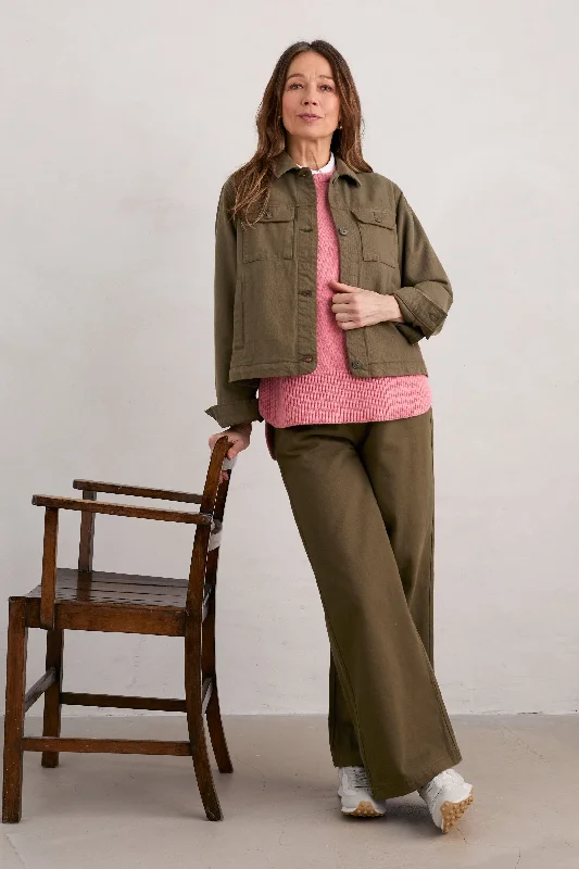 Midnight Madness Seasalt Milly Trouser in Dark Seagrass