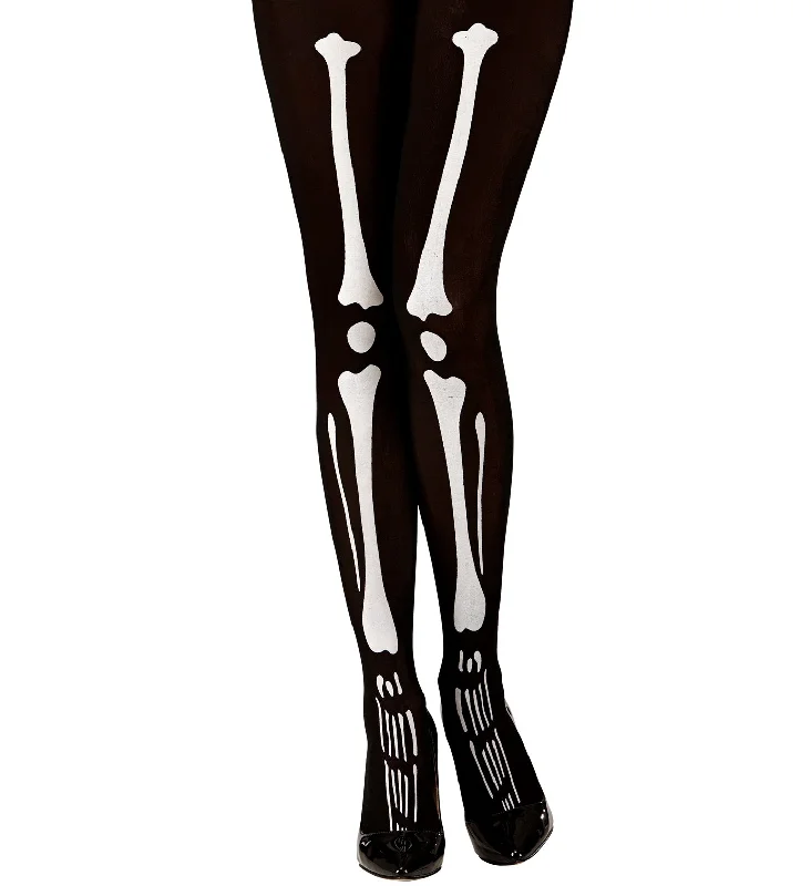 Price Drop Skeleton Bones Tights