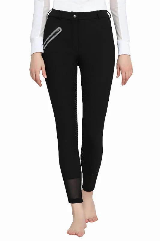 Overstock Tuffrider Tiffany Ribbed Breech With Silicone Full Seat