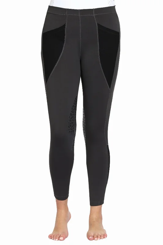 Super Savings TuffRider Women Silicone Knee Patch Tatum Tights