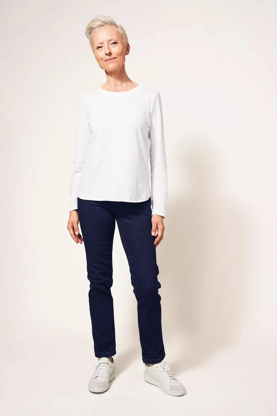 Lowest Prices White Stuff Brooke Straight Jeans in Dark Denim