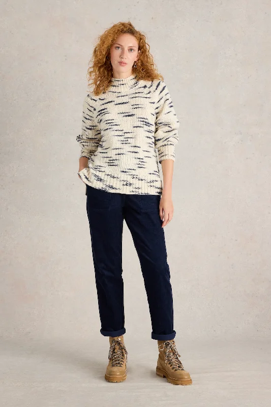 Epic Deals White Stuff Twister Cord Dark Navy Trouser