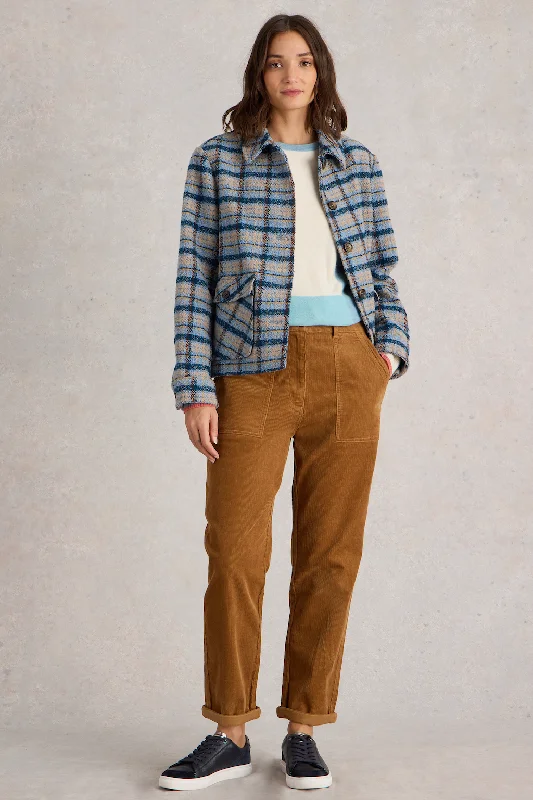 Don't Wait White Stuff Twister Cord Mid Tan Trouser