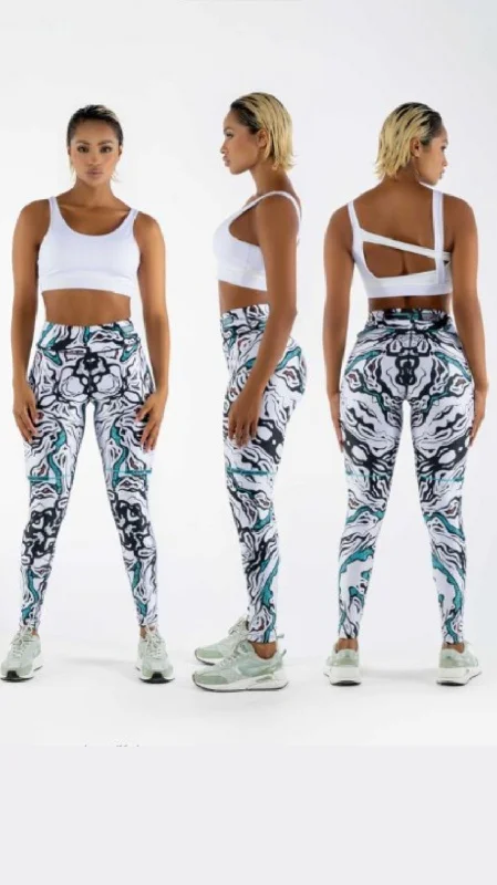 Clearance Event Women Apparel - Print Leggings ref 697