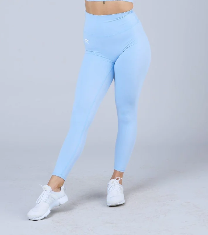 Price Blitz Womens MeanGRL© Sports Leggings Sky Blue