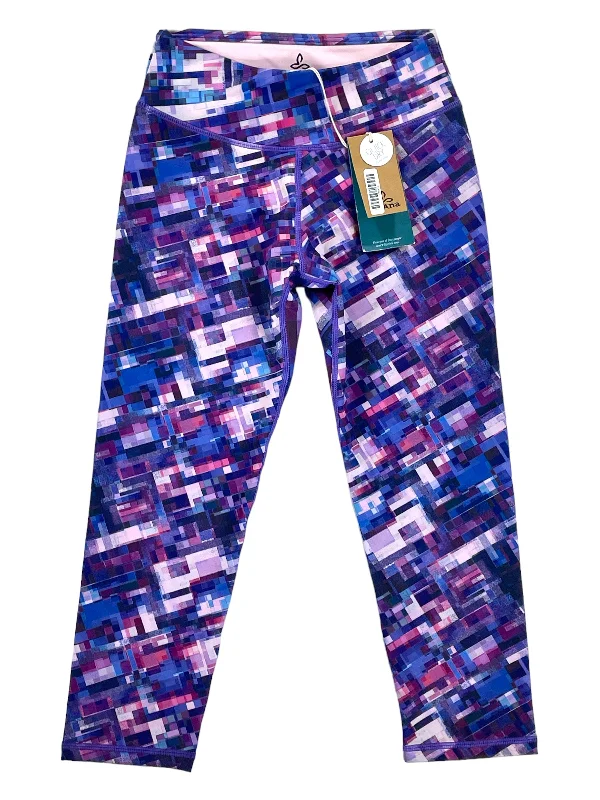 Great Bargains Womens Roxanne Capris (green aztec print, Excellent_1, extra small, regular)