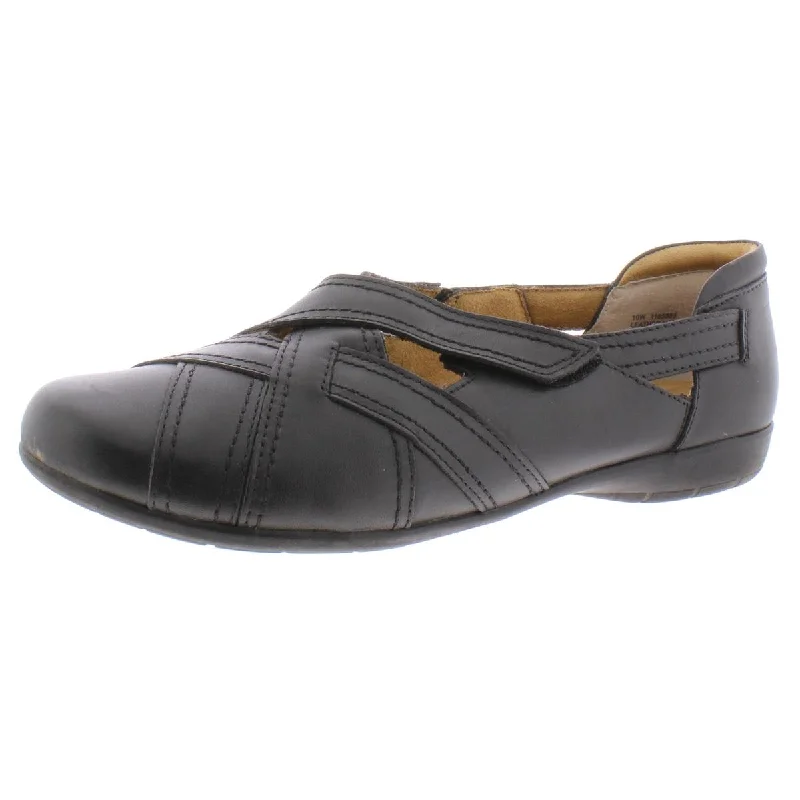 Reduced Prices Array Womens Shannon Leather Slip On Flats