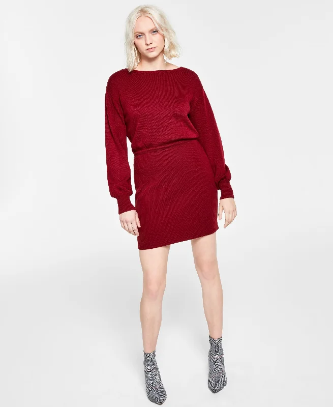 Weekend Flash Sale Bar III Chain-Trim Sweater Dress