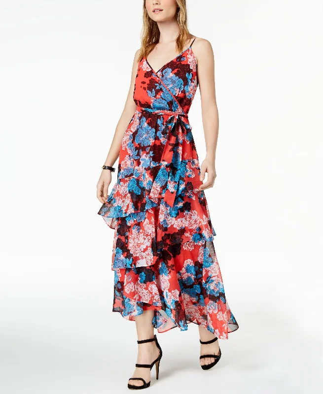 Savings Alert Ruffled Maxi Dress