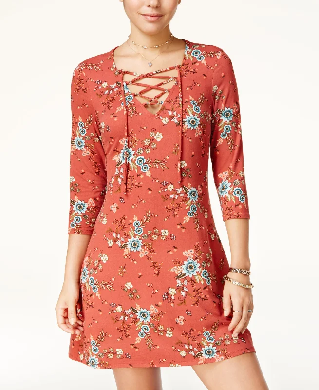 Price Fest Be Bop Juniors Super Soft Lace Up Dress