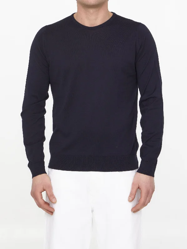 Discount Days Blue Cotton Jumper