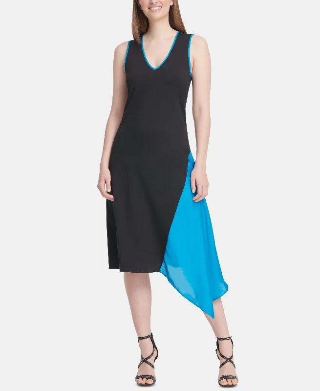 Season Finale Sale Sleeveless Asymmetric Dress